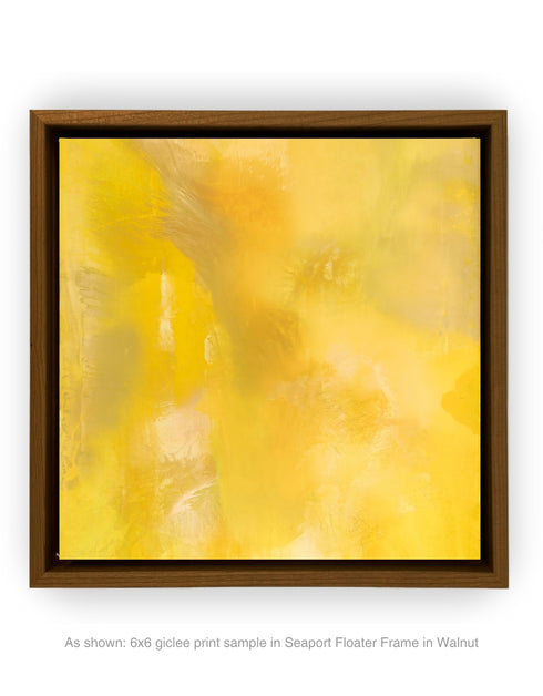 Screaming Yellow Zonker | Framed Giclee Print on Canvas